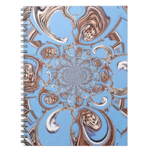 Vintage Kaleidoskop-Kunstdruckkunst Notizblock