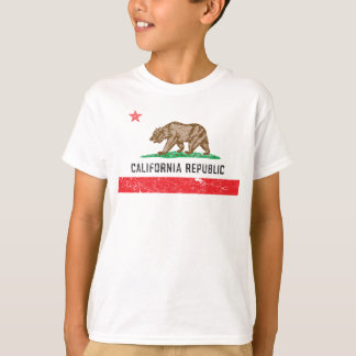 Vintage kalifornische Flagge T-Shirt