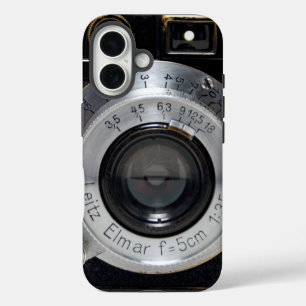 VINTAGE KAMERA 3c Berühmter deutscher Rangefinder iPhone 16 Hülle