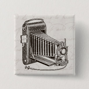 Vintage Kamera - antike Kamera-Fotografie Retro Button