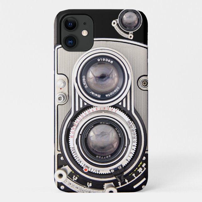 Vintage Kamera Case-Mate iPhone Hülle (Rückseite)