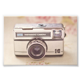 Vintage Kamera Fotodruck