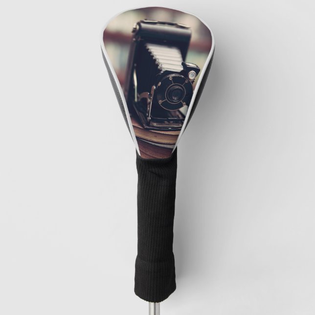 Vintage Kamera Golf Headcover (Vorderseite)