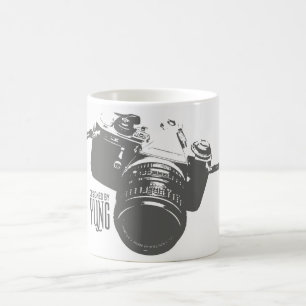 Vintage Kamera Kaffeetasse