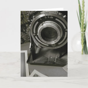 Vintage Kamera Karte