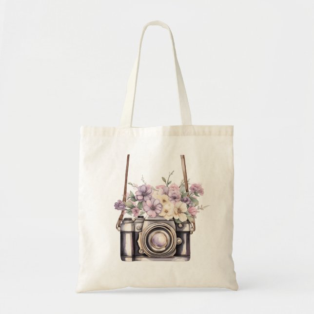 Vintage Kamera - Künstlerfotografie Tragetasche (Vorne)