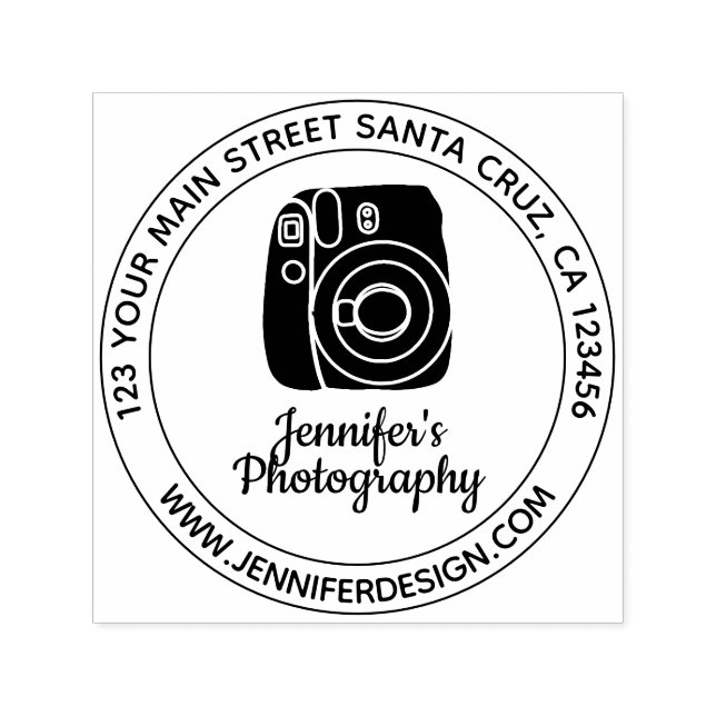 Vintage Kamera Permastempel (Design)