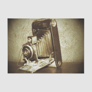 Vintage Kamera Seidenpapier