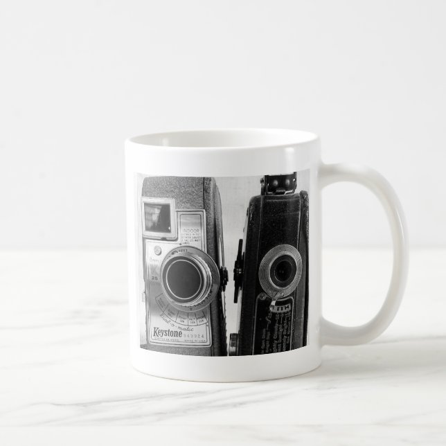 Vintage Kameras Kaffeetasse (Rechts)