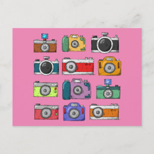 VINTAGE KAMERAS POSTCARDS POSTKARTE