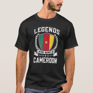 Vintage Kamerunische Flagge Kamerun   T-Shirt