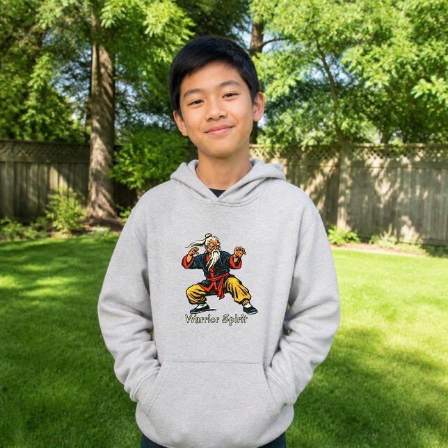 Vintage Kampfsportmeister Hoodie (Von Creator hochgeladen)