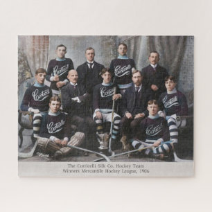Vintage kanadisches Hockey 1906