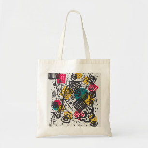 Vintage Kandinsky Kleine Welten V Bauhaus Abstrakt Tragetasche
