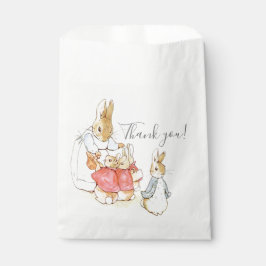 Vintage Kaninchen-Babydusche Geschenktütchen