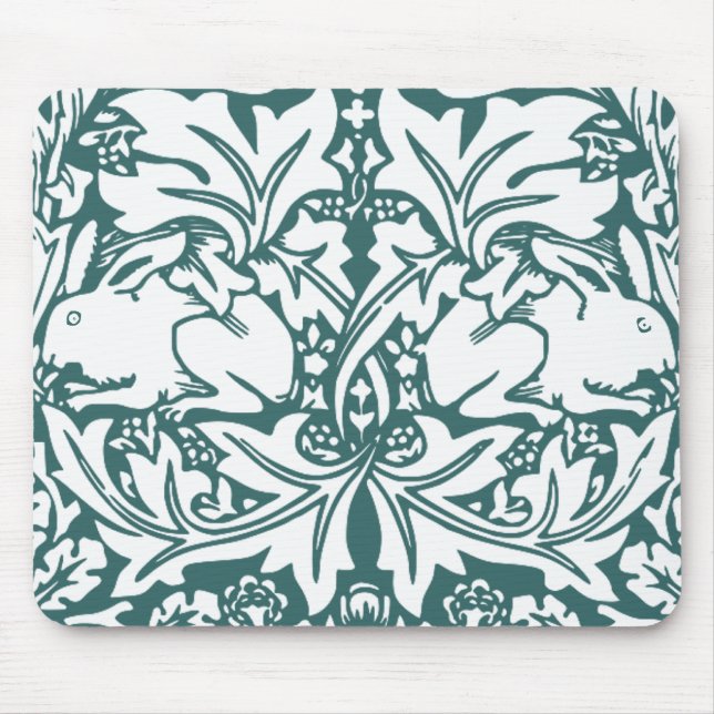 Vintage Kaninchen Mousepad (Vorne)