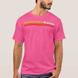 Vintage Kansas im Stil der 80er Jahre T-Shirt