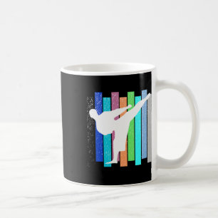 Vintage Karate Judo Kickboxen Ringen Männer Frauen Kaffeetasse