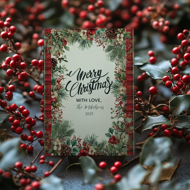 Vintage Karierte Weihnachten (Von Creator hochgeladen)