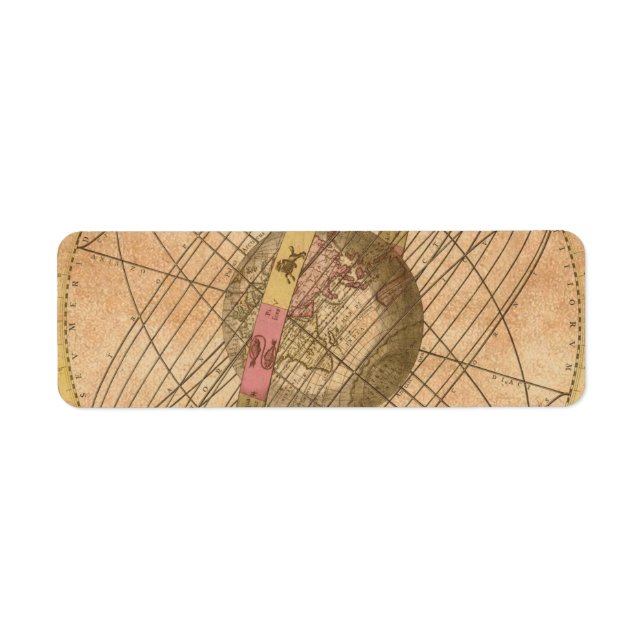Vintage Karte Antike Decoupage Nautischer Kompass (Vorne)