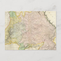 Vintage Karte Bayerns Deutschland (1814)
