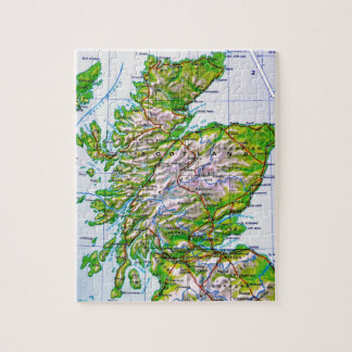 Vintage Karte der Orkney-Inseln in Schottland