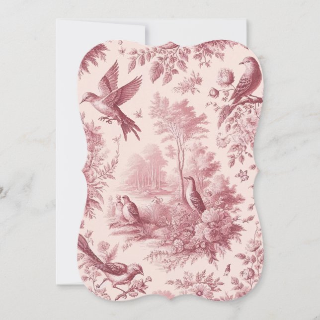 Vintage Karte in Schwarz (Vorderseite)