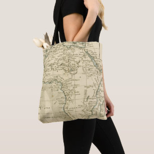 Vintage Karte von Afrika Tasche