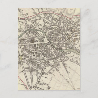 Vintage Karte von Berlin (1833)