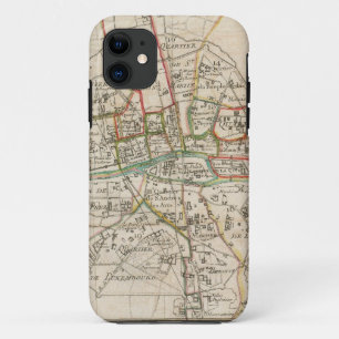 Vintage Karte von Paris (1678) Case-Mate iPhone Hülle