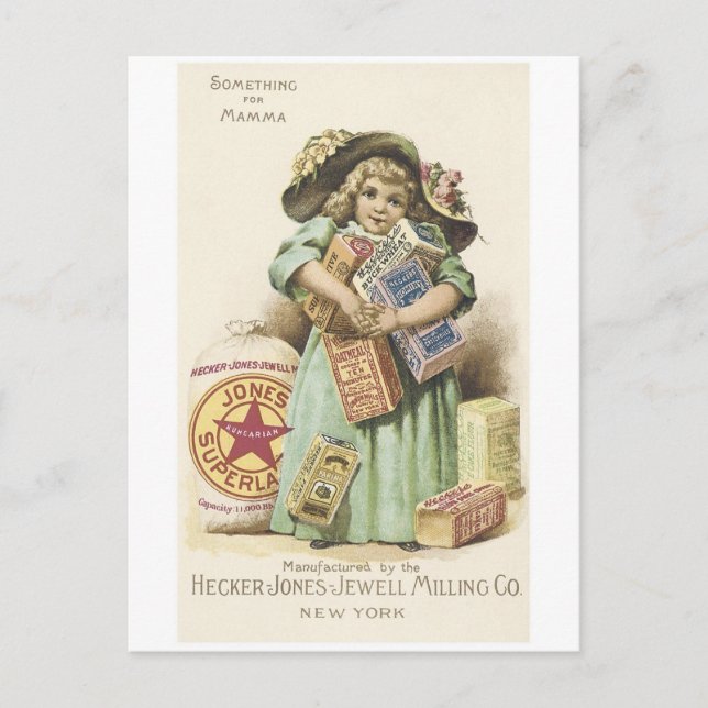 Vintage Karten für antike Handelsgeschäfte, Poster (Vorderseite)