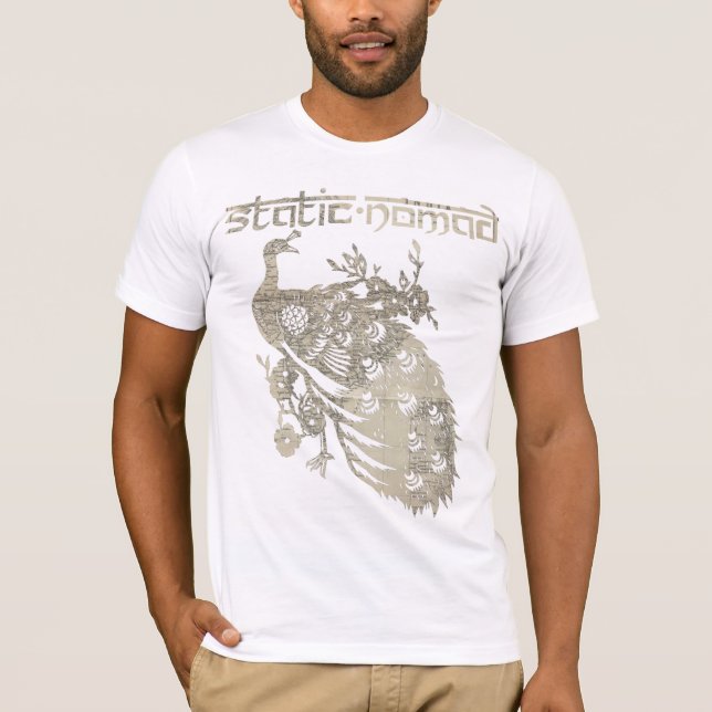 Vintage Karten-Kunst - Weiß T-Shirt (Vorderseite)