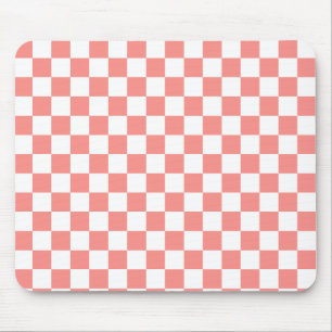 Vintage Karton-Tafel mit rotem Karton Mousepad