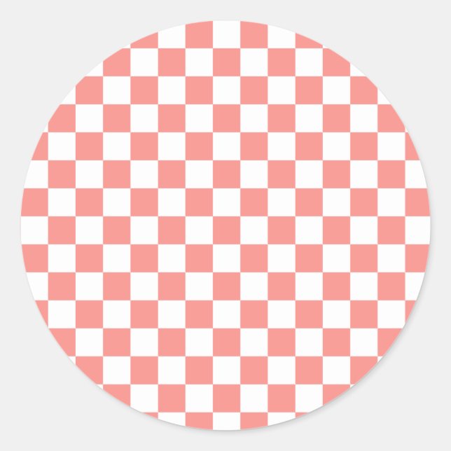 Vintage Karton-Tafel mit rotem Karton Runder Aufkleber (Vorderseite)