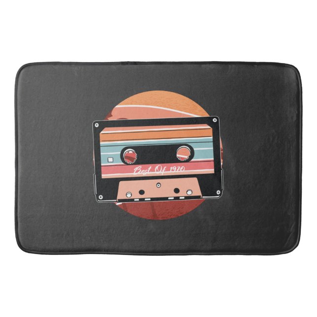 Vintage Kassette Badematte (Vorderseite)