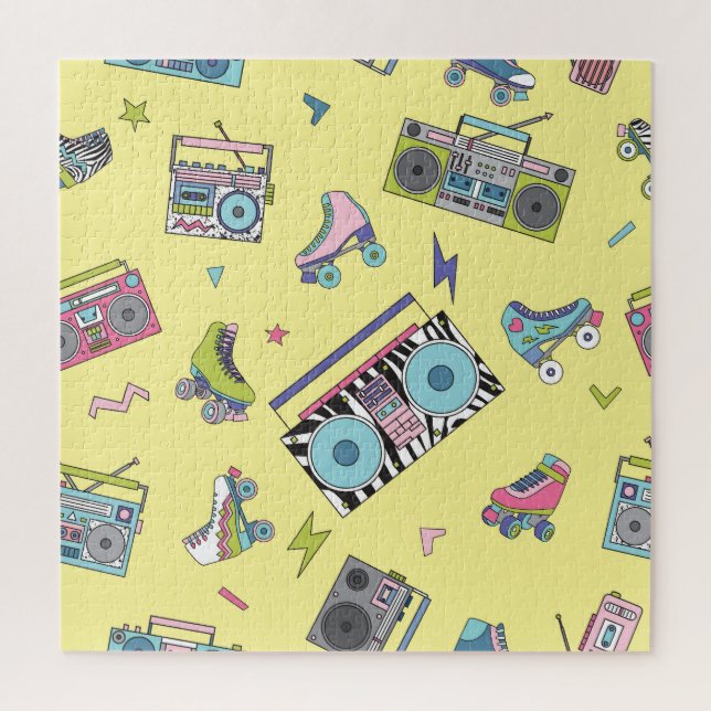 Vintage Kassette, Roller-Skate: Retro (Vertikal)