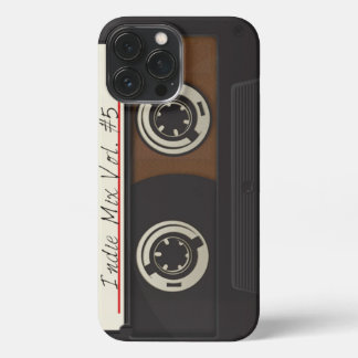 Vintage Kassette rückwärts iPhone 13 Pro Max Hülle