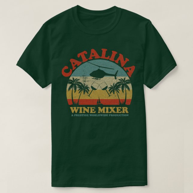 VINTAGE KATALINA WEINGEMISCHER Tasche T-Shirt (Design vorne)