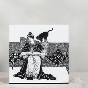 Vintage Katze Getränkeuntersetzer