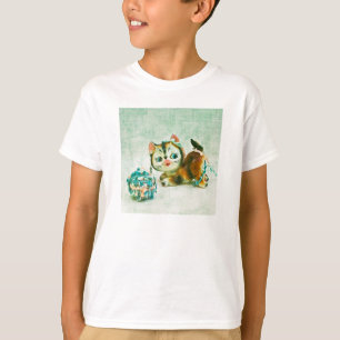 Vintage-Katze T-Shirt