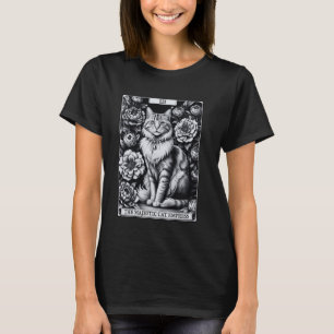Vintage-Katzenliebhaber-Tarotkarten-Kätzchen-Tarot T-Shirt