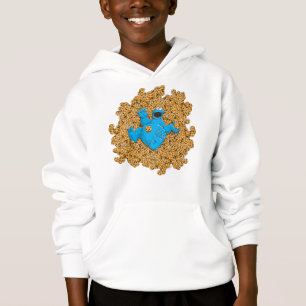 Vintage-Keksteigmonster und Kekse Hoodie