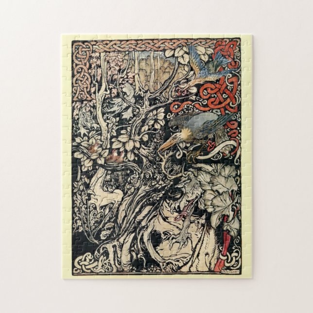 Vintage Keltische Märchen von Rackham (Vertikal)