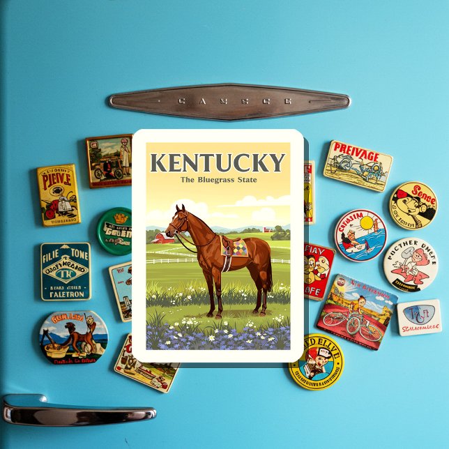 Vintage Kentucky Magnet (Von Creator hochgeladen)