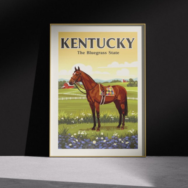 Vintage Kentucky Poster (Von Creator hochgeladen)