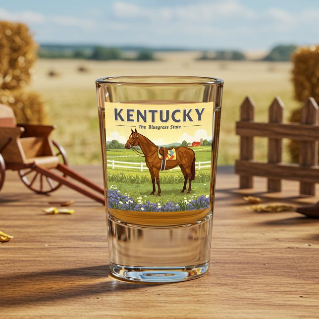 Vintage Kentucky Schnapsglas (Von Creator hochgeladen)