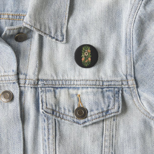 Vintage Kernfunktionen - Blume Button