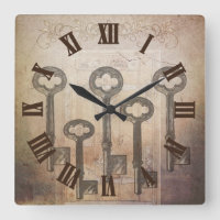 Vintage Key Door