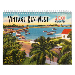 Vintage Key West Florida Kalender