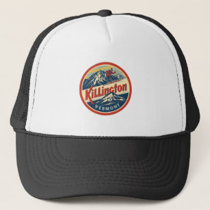 Vintage KILLINGTON Vermont Skigebiet Berge Truckerkappe